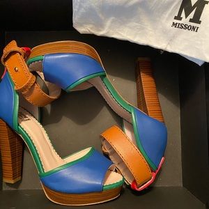M by Missoni High Heel Sandals